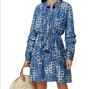 Figue Brand Blue Zellie Dress.